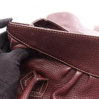 Celine Handbag Large Chouquette Bordeaux Leather — view 5