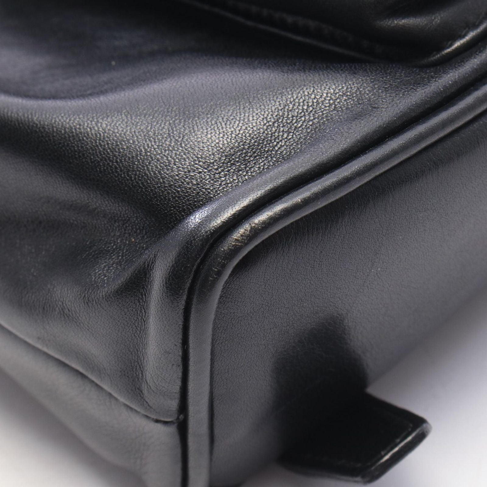 Gucci Backpack Bamboo 003 Black Leather — view 5