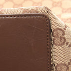 Gucci Tote Bag GG Canvas Beige Brown — view 6