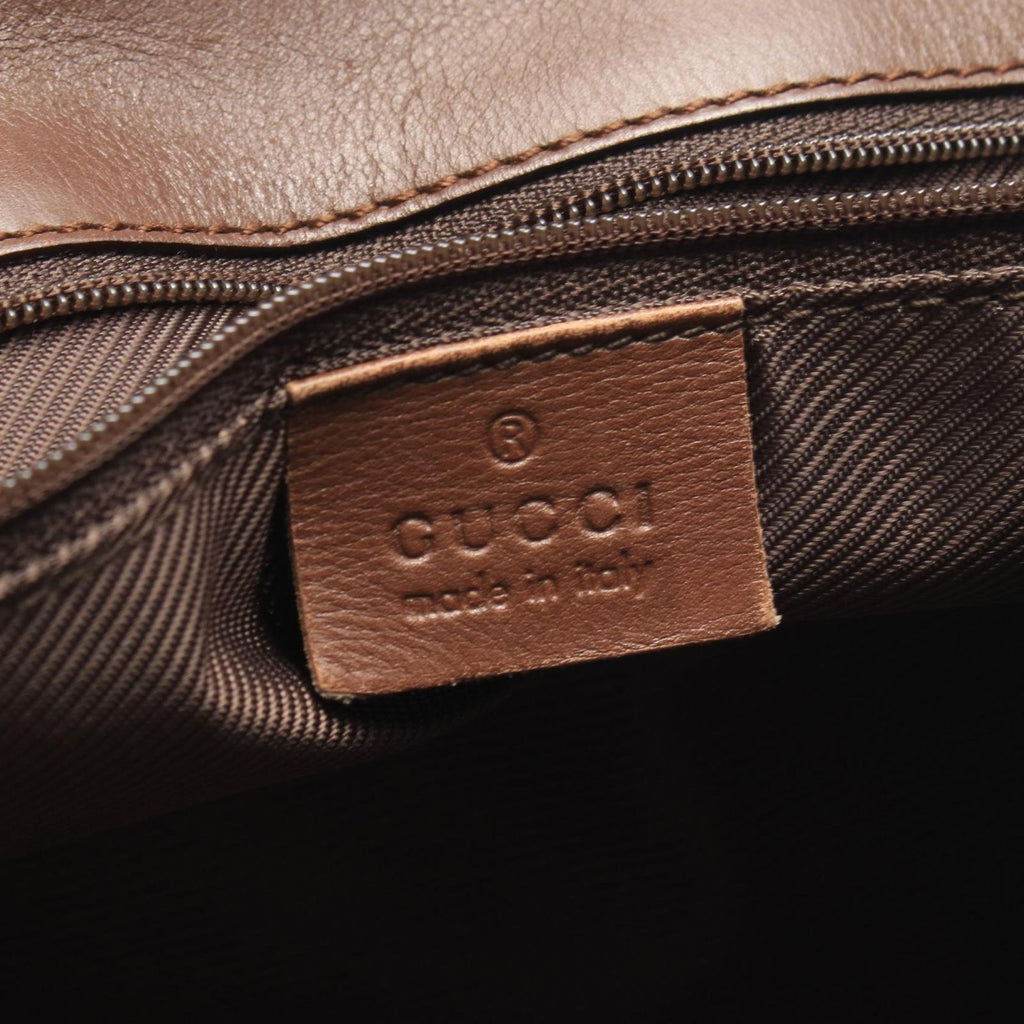 Gucci Tote Bag GG Canvas Beige Brown — view 4