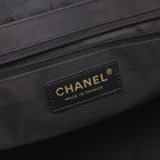 Chanel Tote Bag New Travel Line MM Black Leather MM — view 4