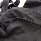 Prada Shoulder Bag Black Nylon Leather Triangle Logo — view 8