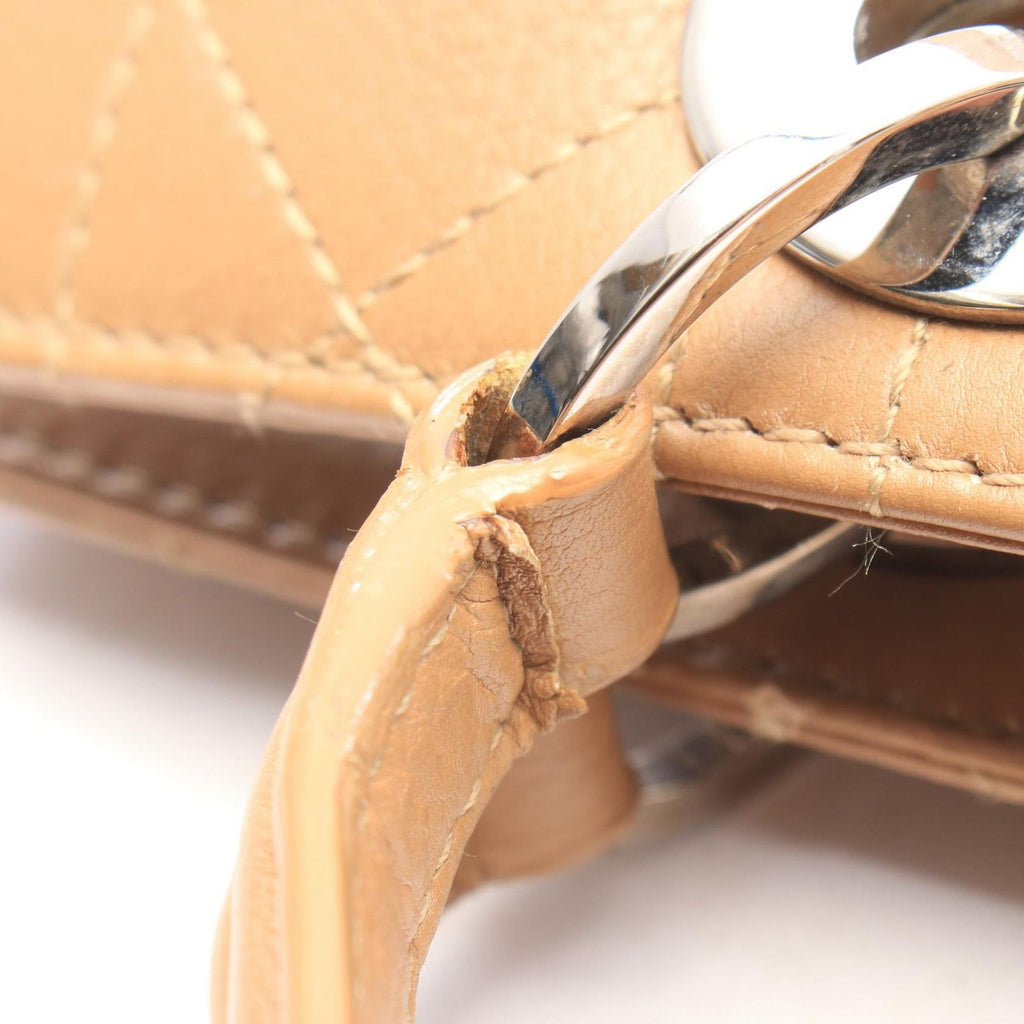 Dior Handbag Cannage Beige Lady Dior Tote Medium — view 6