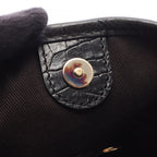 Celine Handbag Bittersweet C Sulky Large Brown Black Canvas Leather — view 5