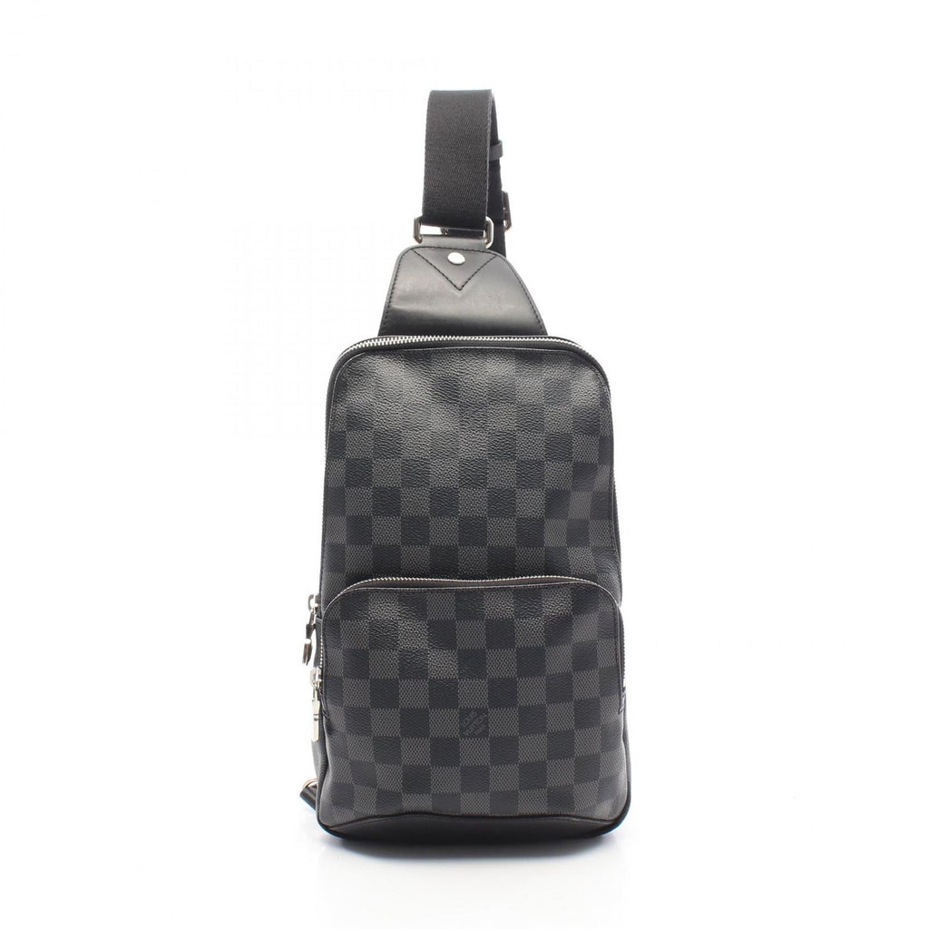Louis Vuitton Waist Bag Avenue Damier Graphite Leather