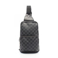 Louis Vuitton Waist Bag Avenue Damier Graphite Leather