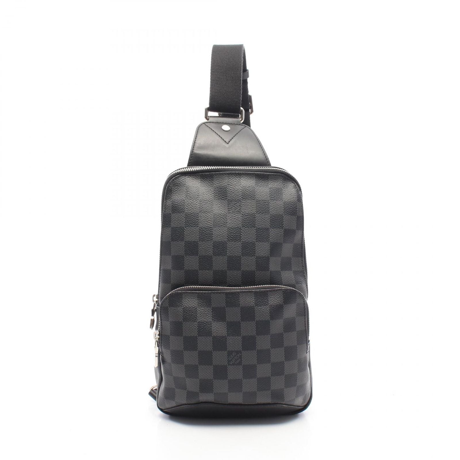 Louis Vuitton Waist Bag Avenue Damier Graphite Leather