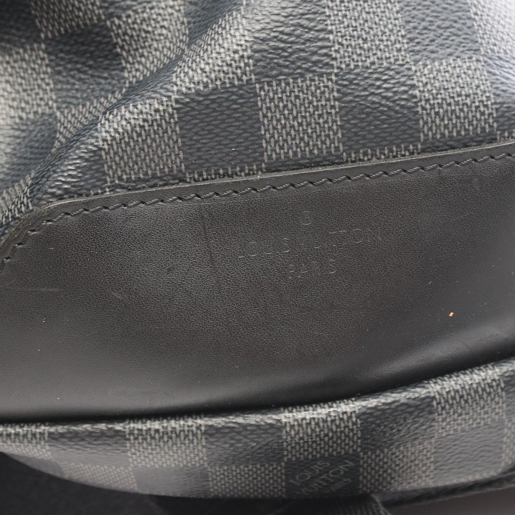 Louis Vuitton Waist Bag Avenue Damier Graphite Leather — view 7