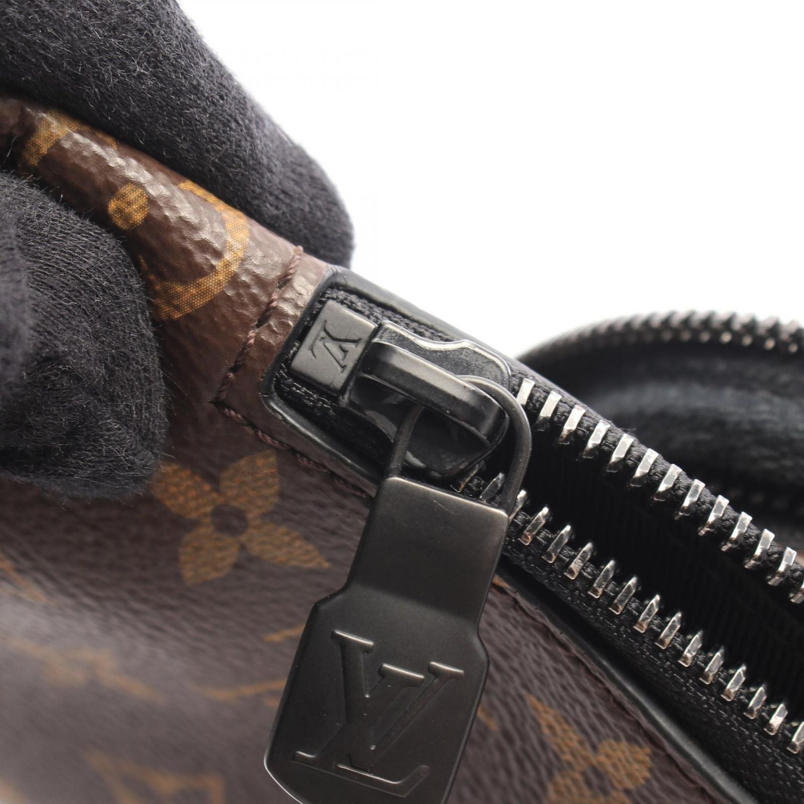Louis Vuitton Waist Bag Christopher Bam Monogram Macassar Leather — view 6