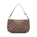 Louis Vuitton Handbag Pochette Accessoires Damier Ebene Leather
