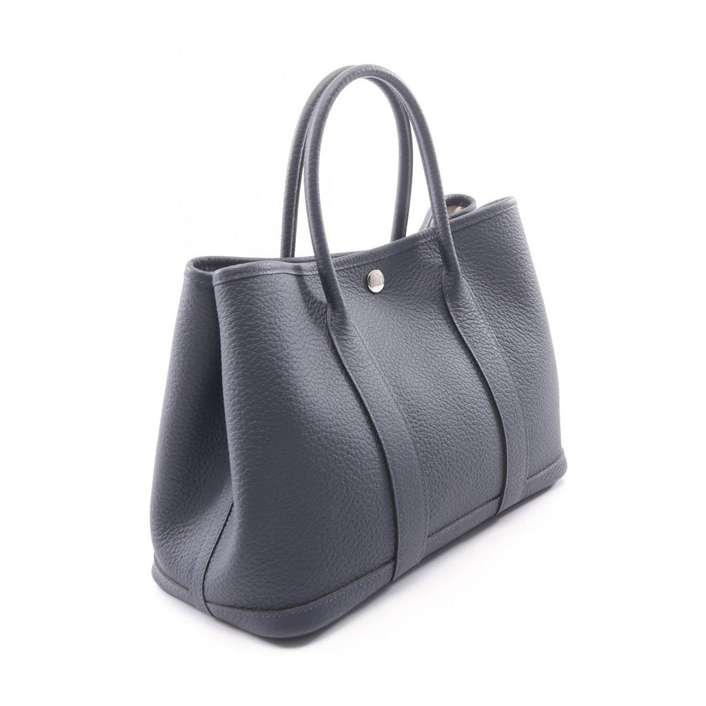 Hermes Tote Bag Garden Party TPM Blue Nuit — view 2