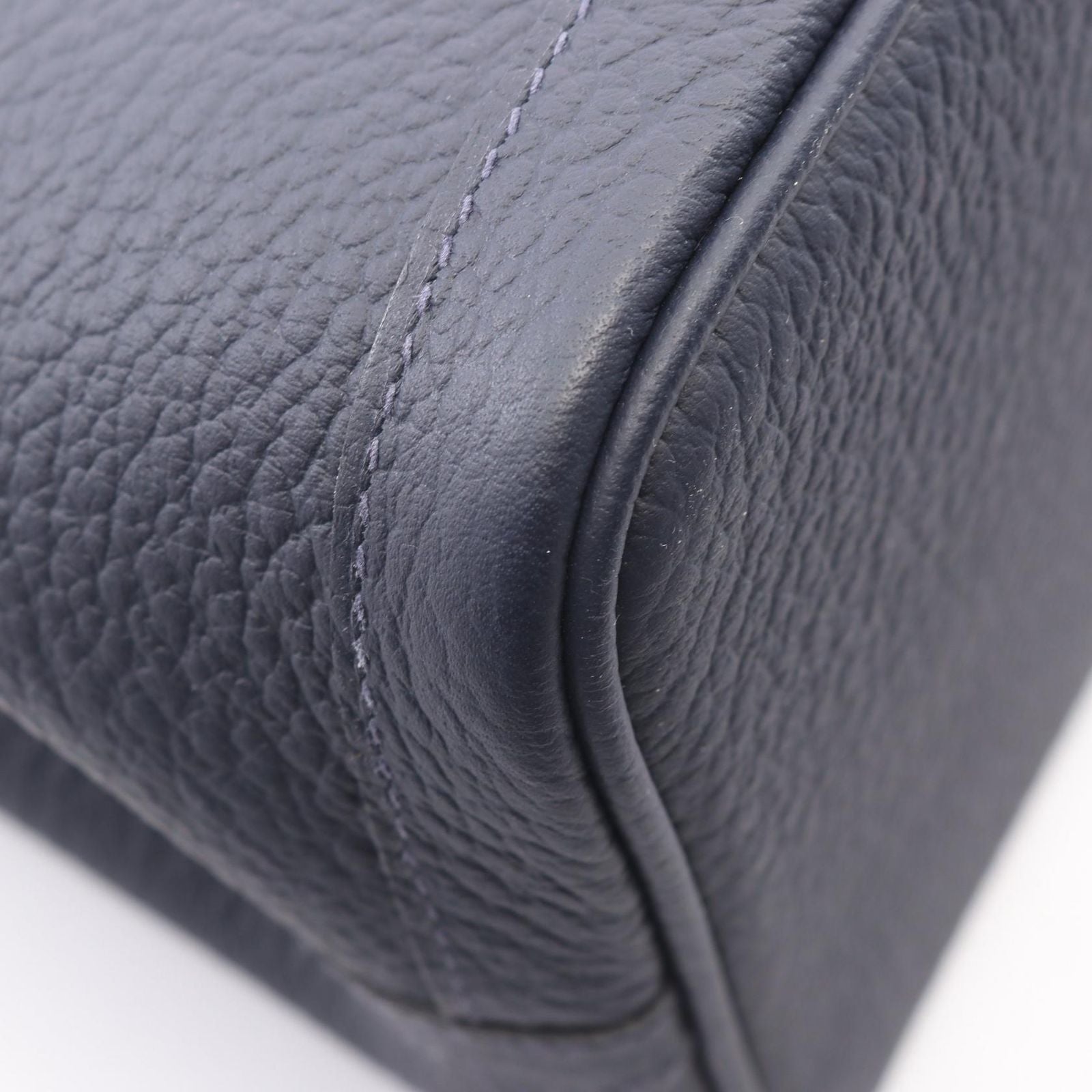 Hermes Tote Bag Garden Party TPM Blue Nuit — view 6