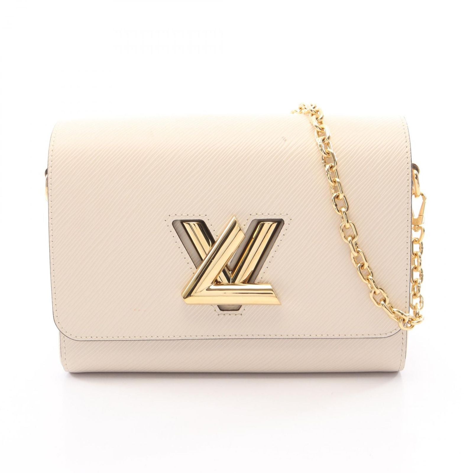 Louis Vuitton Shoulder Bag Twist MM Epi Quartz Leather