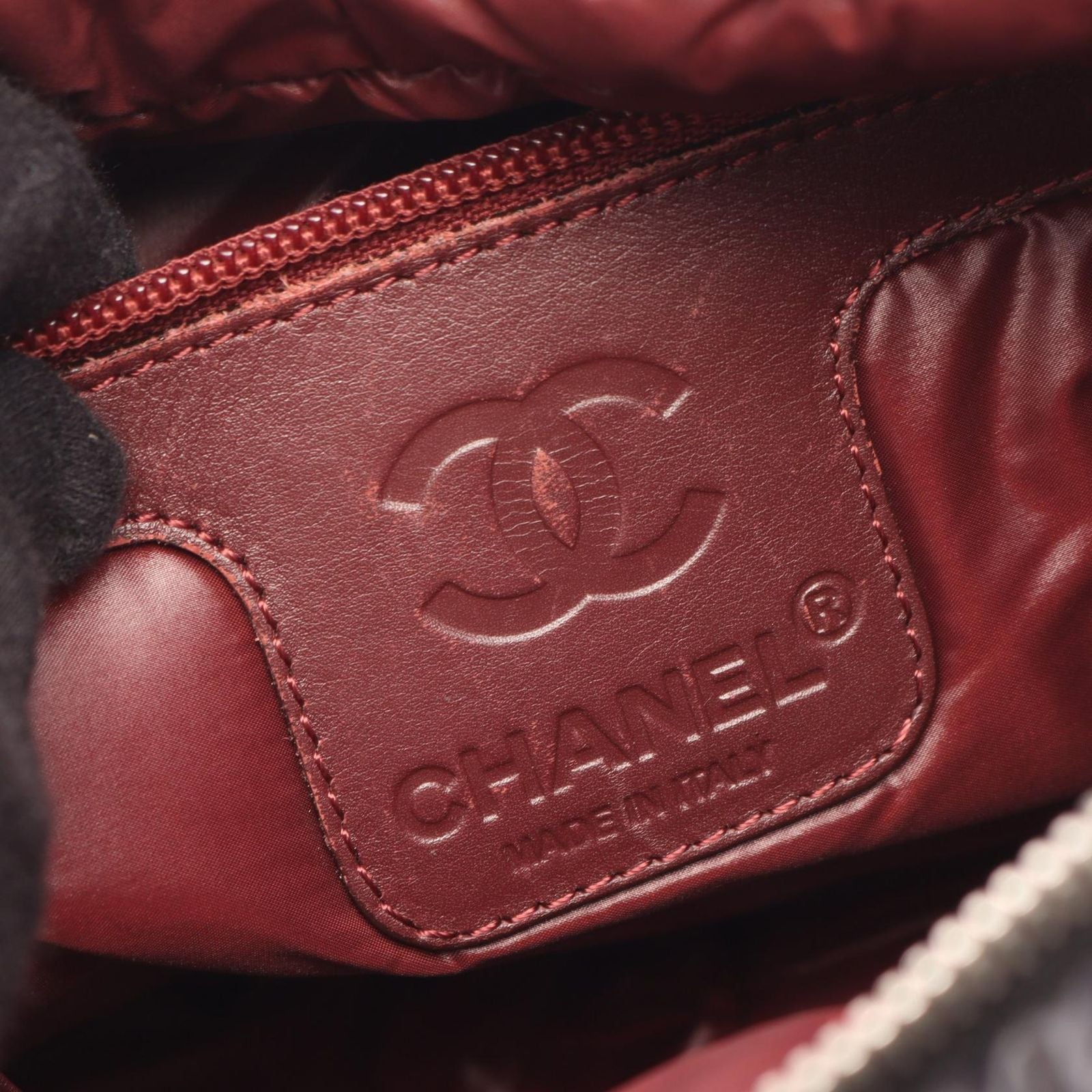 Chanel Shoulder Bag Coco Cocoon Small Messenger Black Nylon Leather — view 4