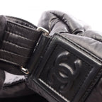 Chanel Shoulder Bag Coco Cocoon Small Messenger Black Nylon Leather — view 8