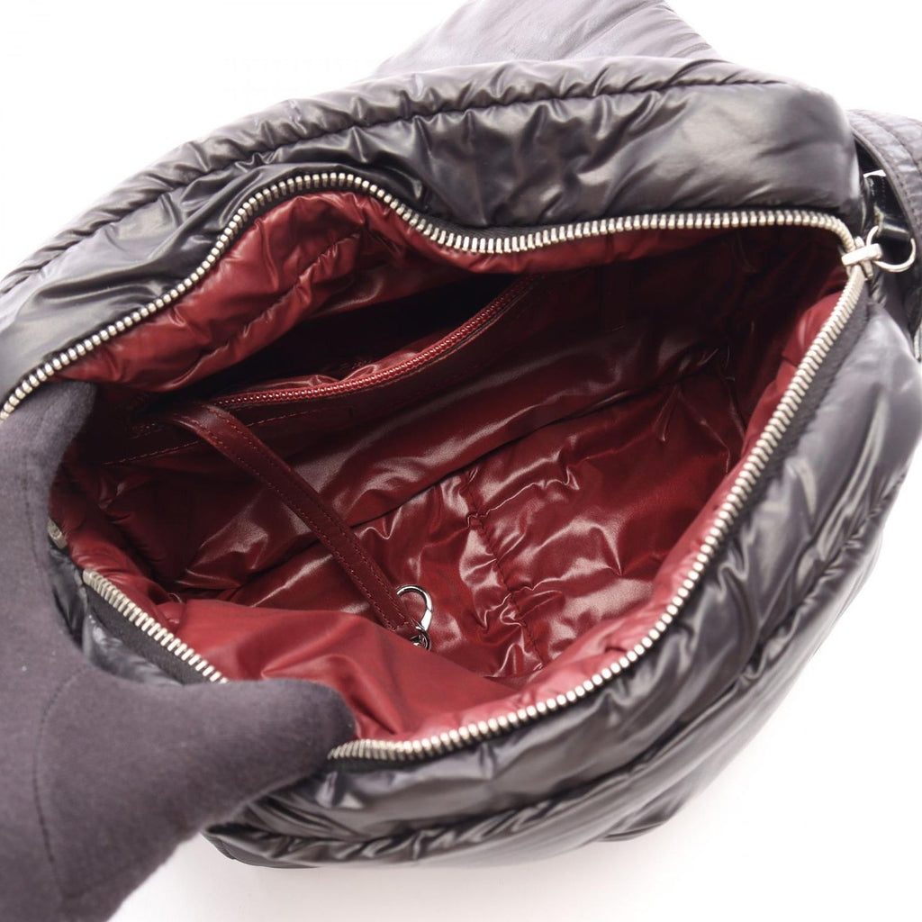 Chanel Shoulder Bag Coco Cocoon Small Messenger Black Nylon Leather — view 3