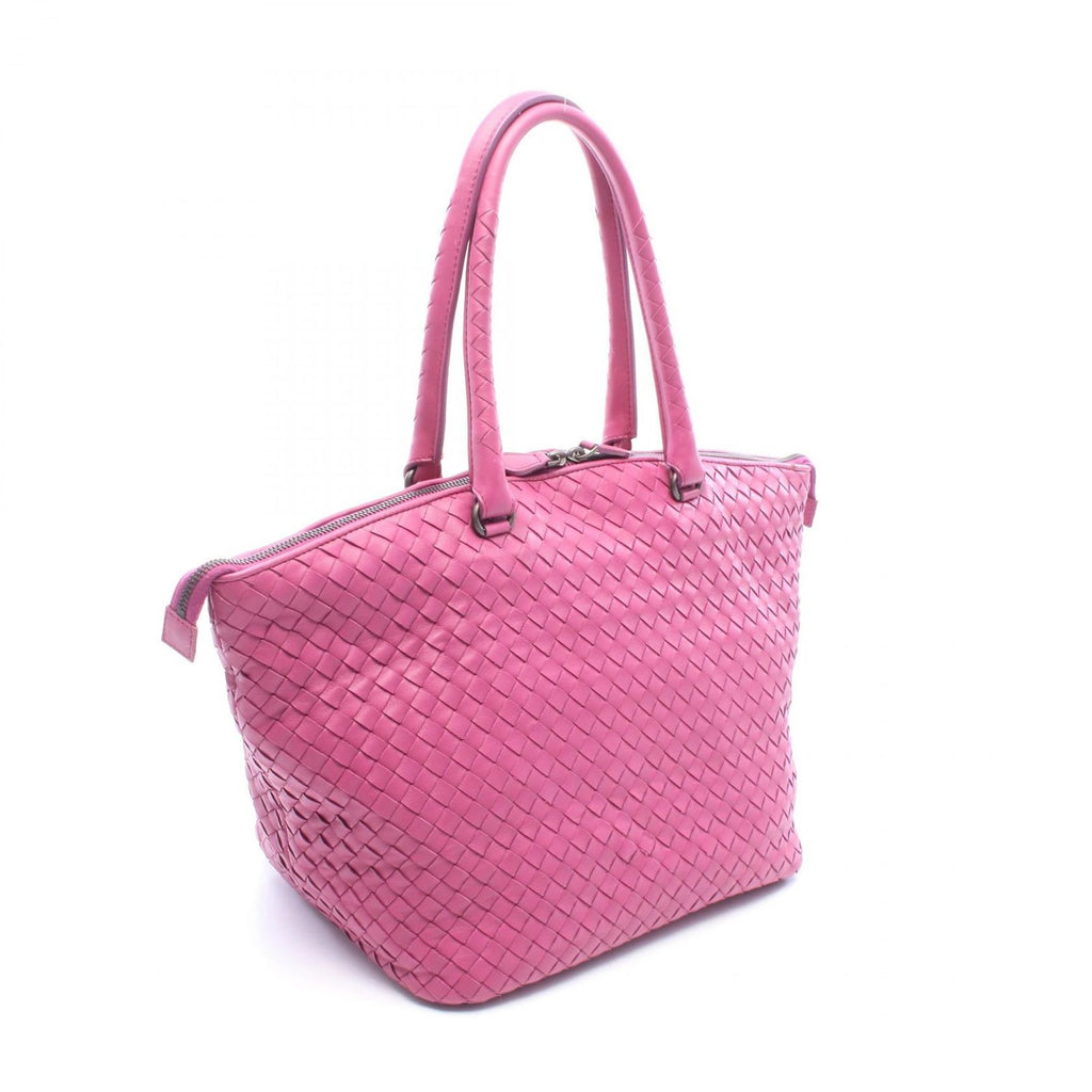 Bottega Veneta Tote Bag Intrecciato Purple Leather — view 2