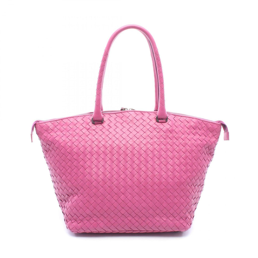 Bottega Veneta Tote Bag Intrecciato Purple Leather