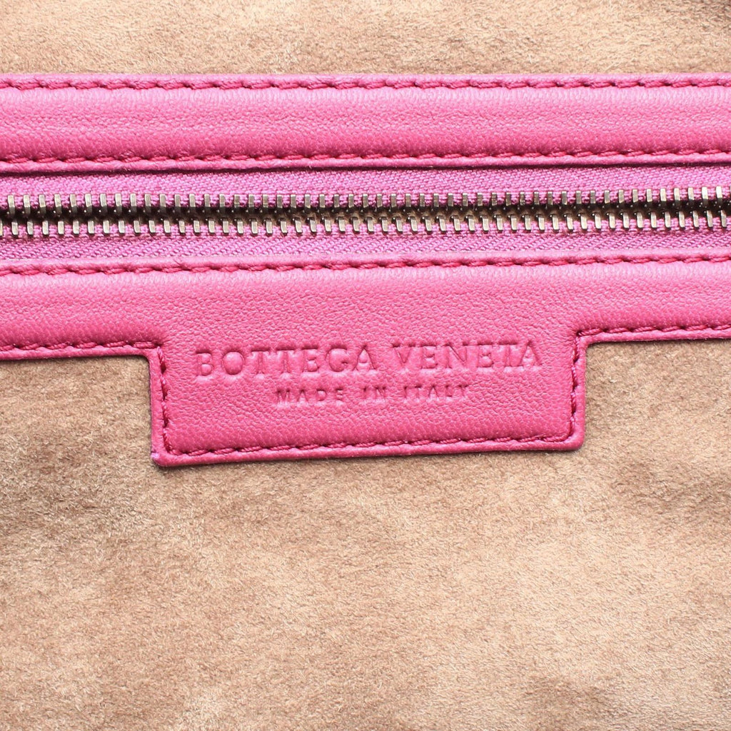 Bottega Veneta Tote Bag Intrecciato Purple Leather — view 4