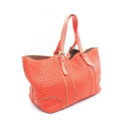 Bottega Veneta Tote Bag Intrecciato Orange Leather — view 2