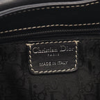 Dior Handbag CD Logo Black Leather — view 4