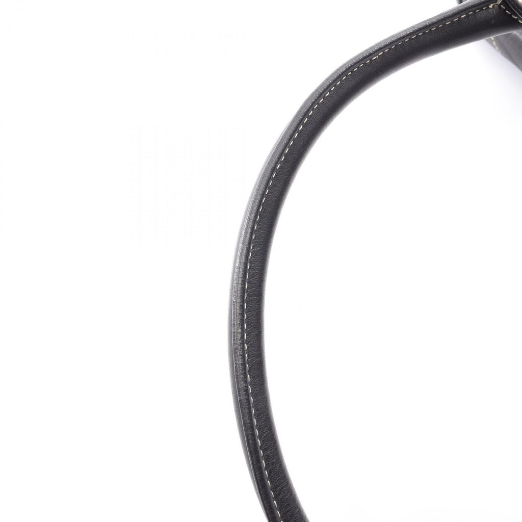 Dior Handbag CD Logo Black Leather — view 5