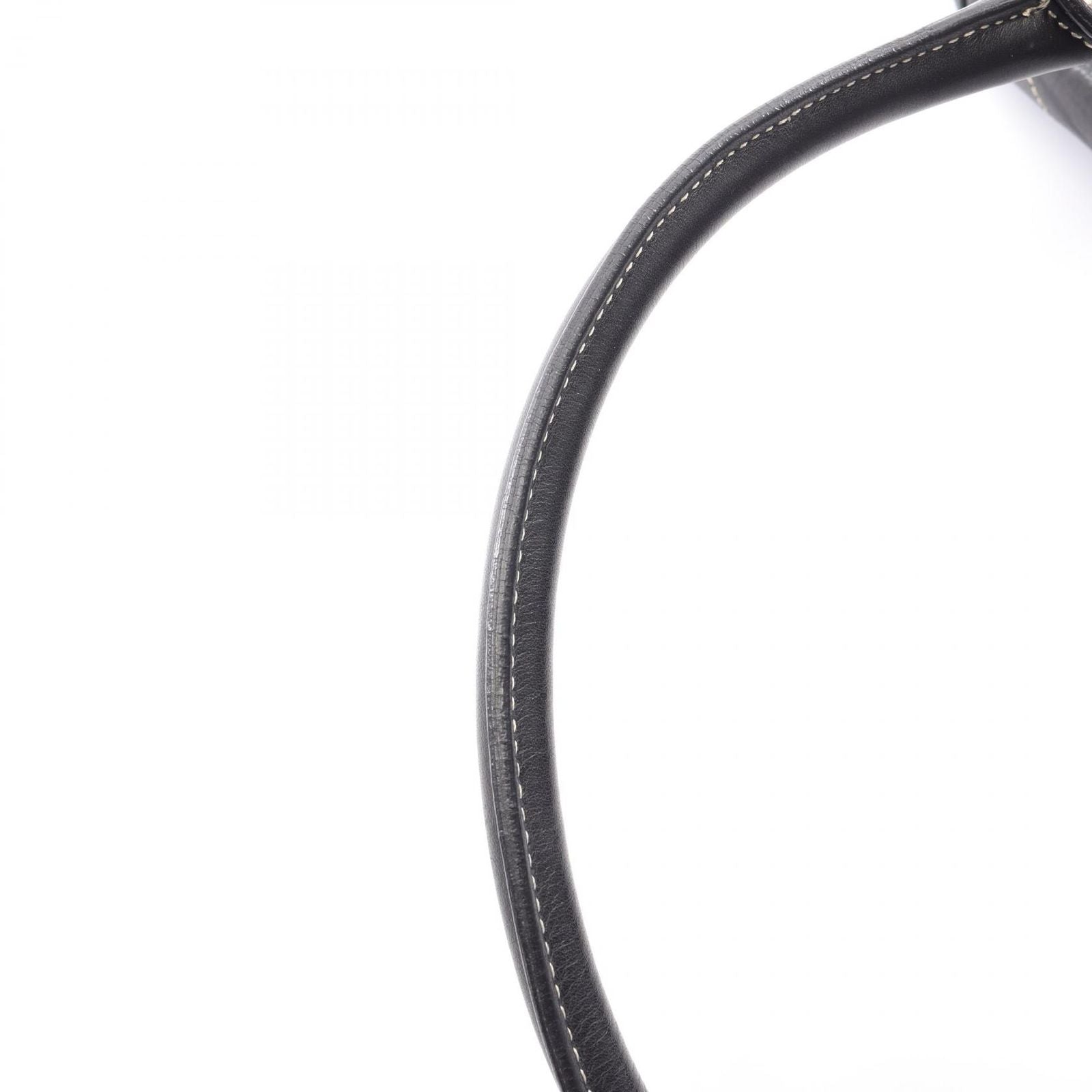 Dior Handbag CD Logo Black Leather — view 5