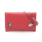 Prada Shoulder Bag Red Saffiano Leather