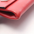 Prada Shoulder Bag Red Saffiano Leather — view 8
