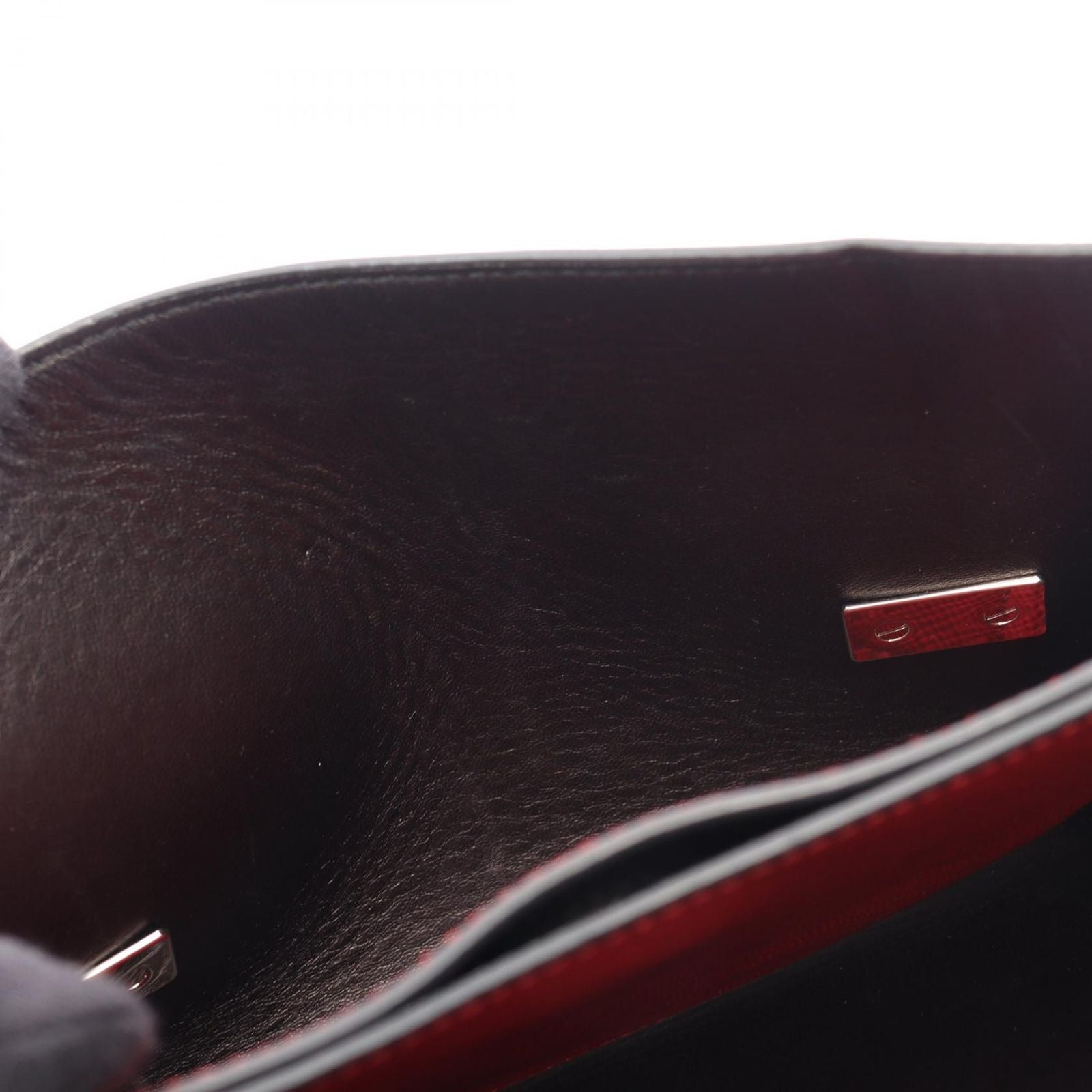 Prada Shoulder Bag Red Saffiano Leather — view 5