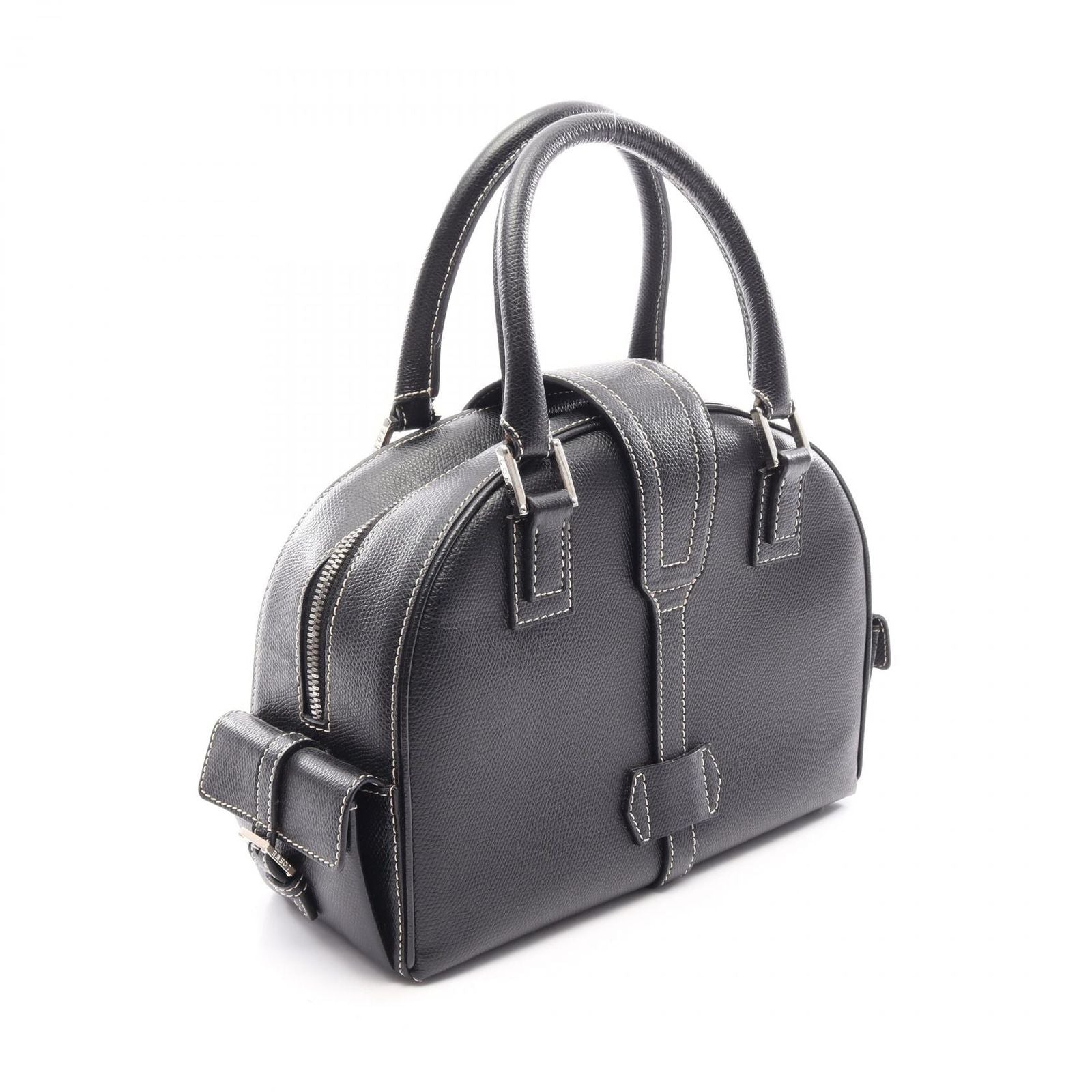 Loewe Handbag Senda Black Leather — view 2
