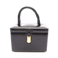 Loewe Handbag Anagram Black Leather