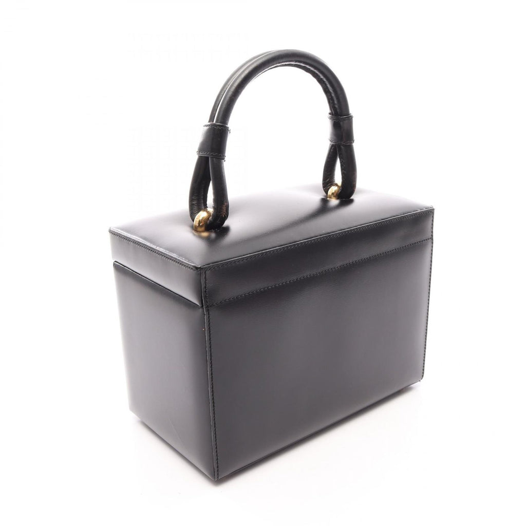 Loewe Handbag Anagram Black Leather — view 2