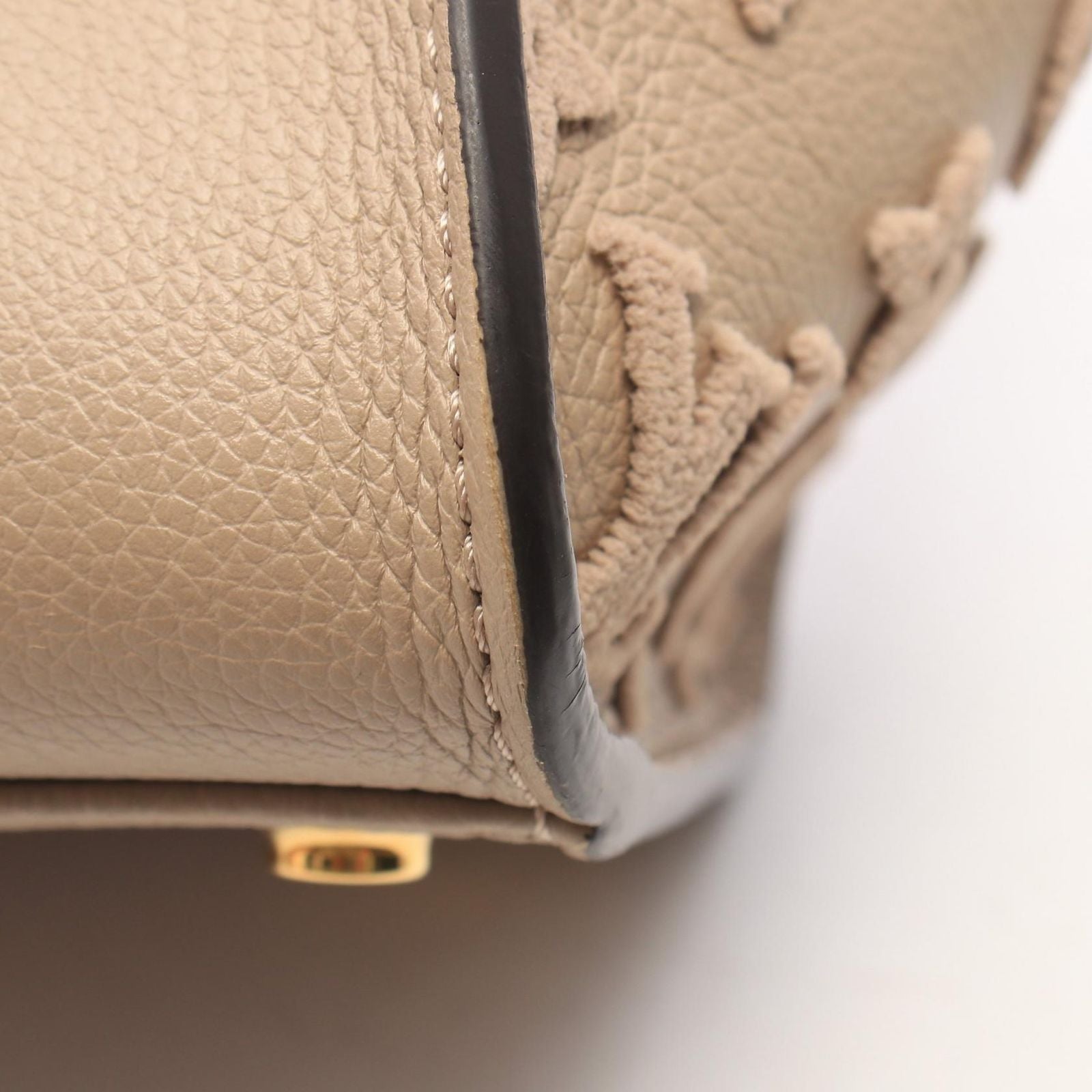Louis Vuitton Handbag on My Side Monogram Tuffetage Galet 2-Way Leather MM — view 6