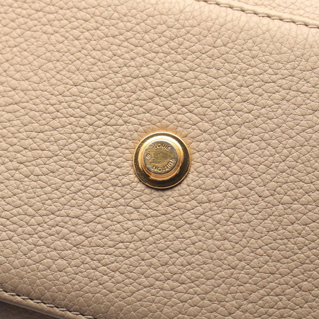 Louis Vuitton Handbag on My Side Monogram Tuffetage Galet 2-Way Leather MM — view 8