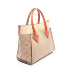 Louis Vuitton Handbag on My Side Monogram Tuffetage Galet 2-Way Leather MM — view 2