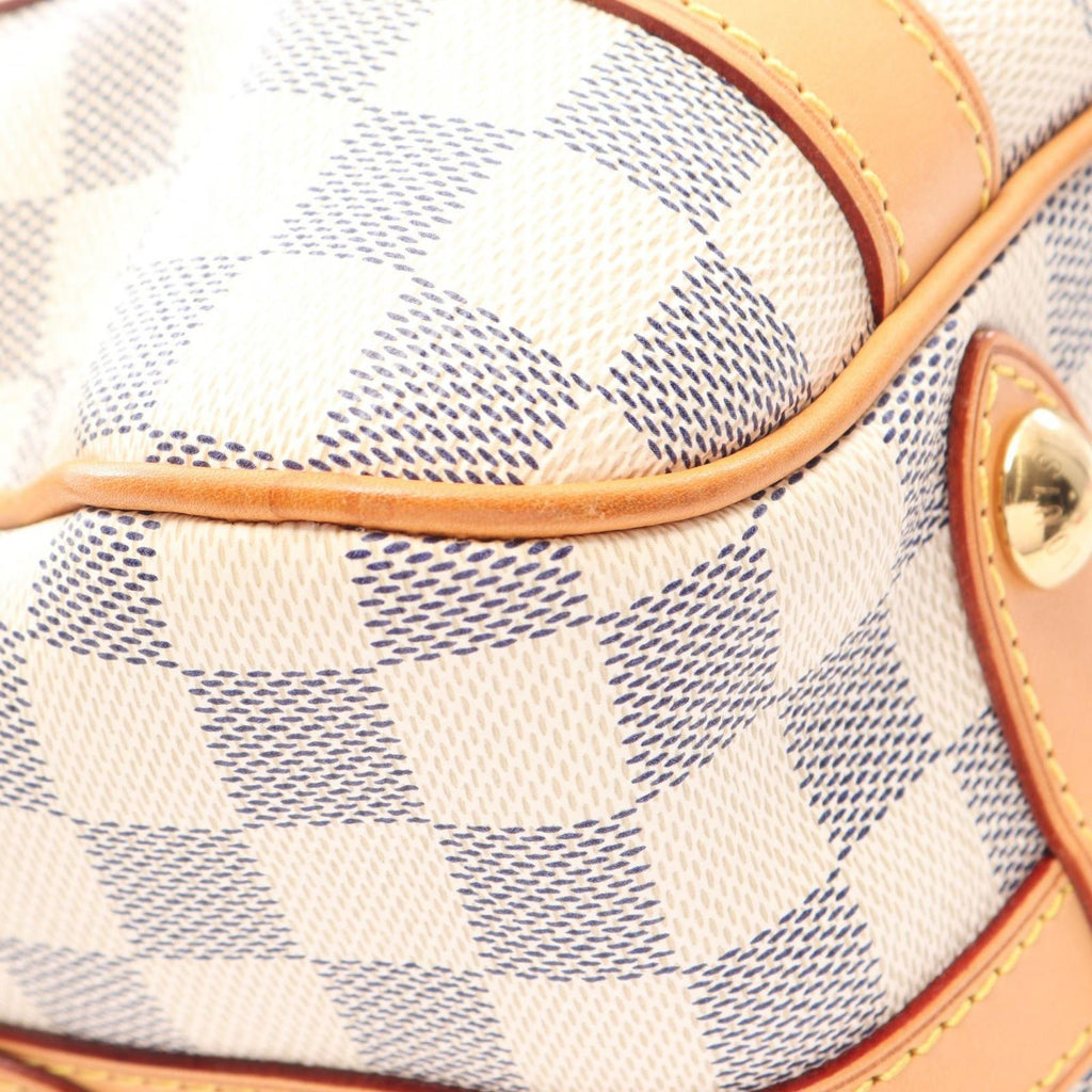 Louis Vuitton Shoulder Bag Stresa PM Damier Azur Leather — view 6