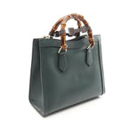 Gucci Handbag Diana 2-Way Dark Green Leather Tote Medium — view 2