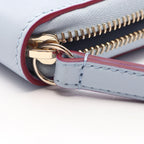 Gucci Round Wallet Higuchi Yuko Light Blue Multi Leather — view 7