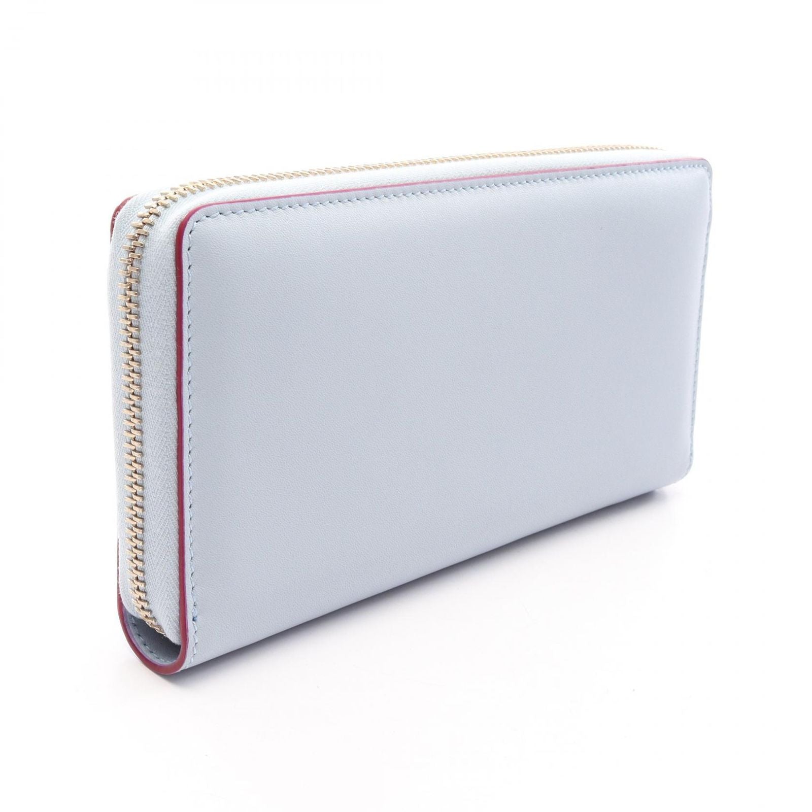 Gucci Round Wallet Higuchi Yuko Light Blue Multi Leather — view 2