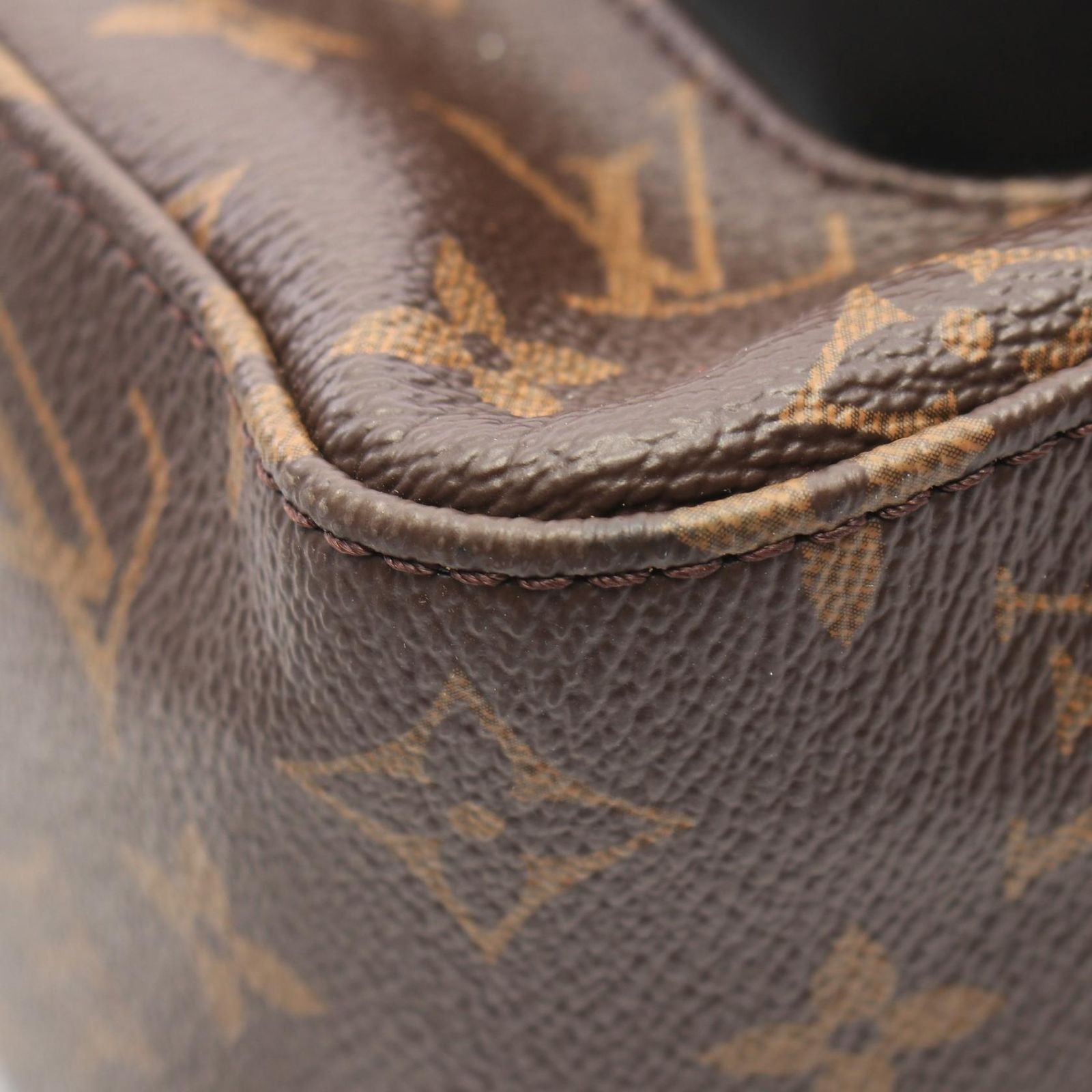 Louis Vuitton Backpack Josh Monogram Macassar Leather — view 6
