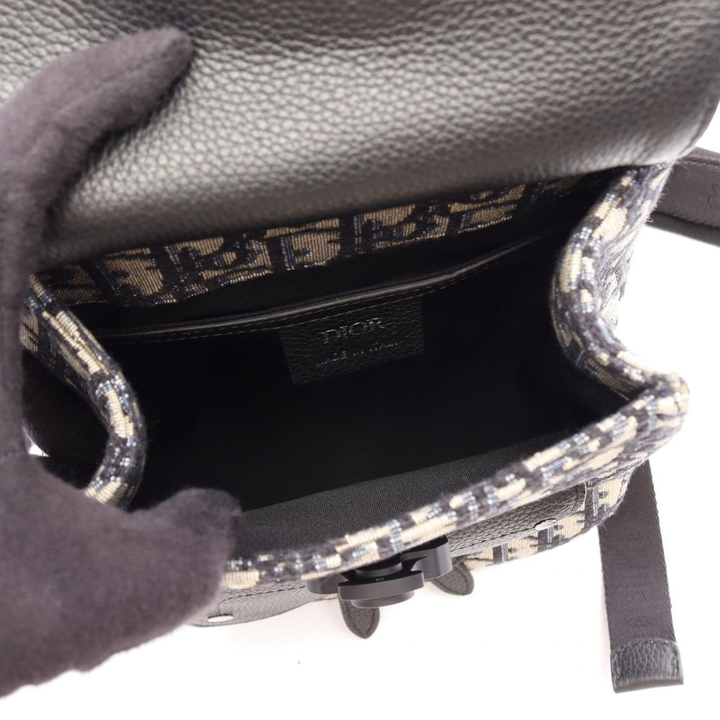 Dior Gallop Oblique 2-Way Backpack Beige — view 3