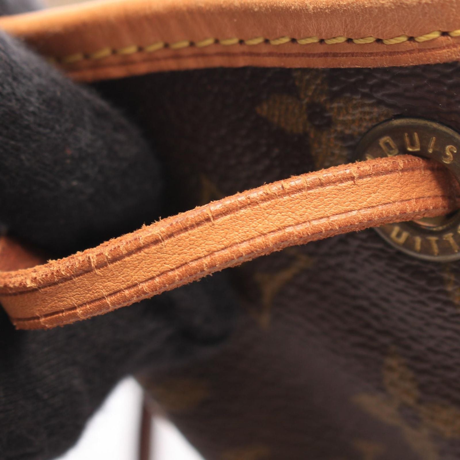Louis Vuitton Backpack Mini Montsouris Monogram Leather — view 7