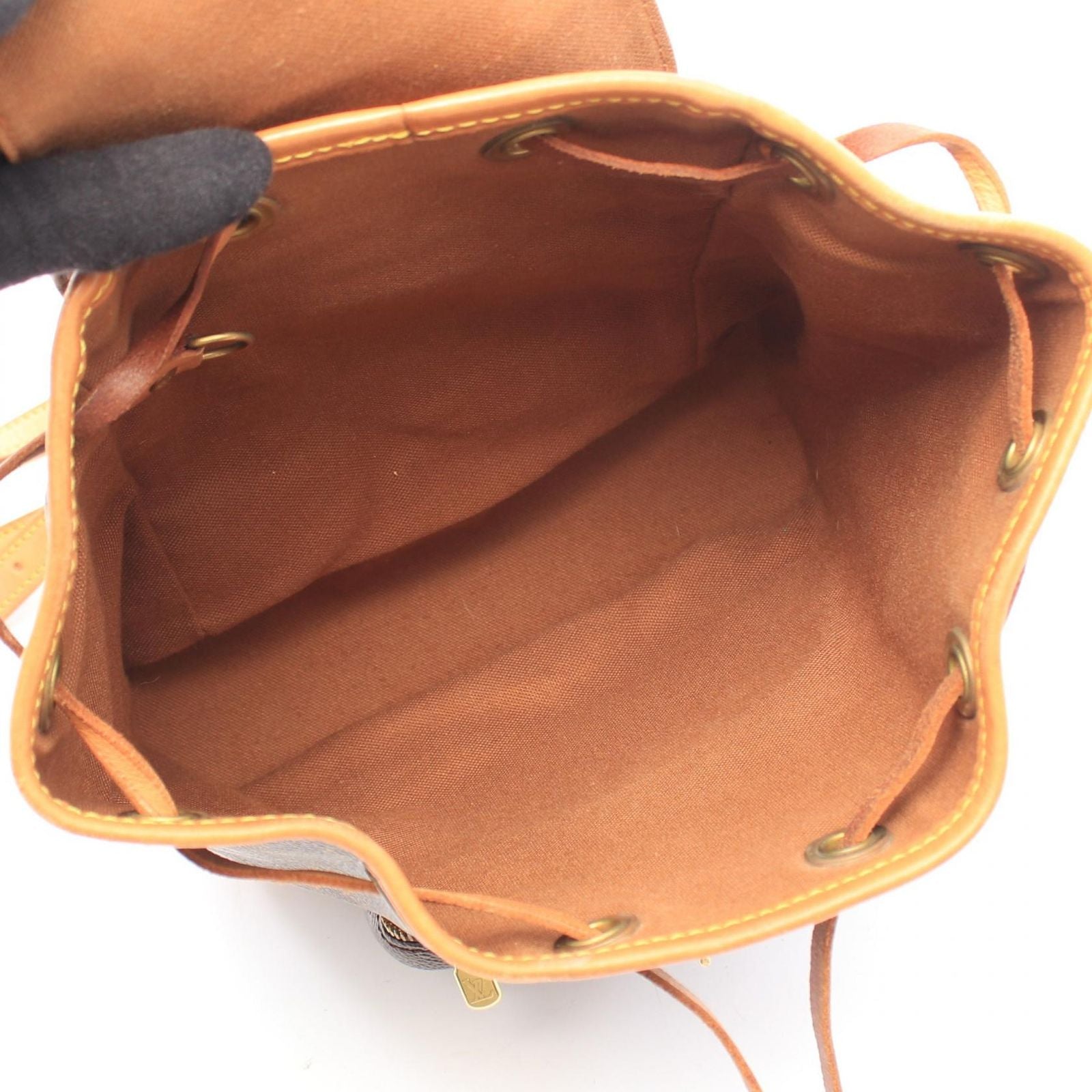 Louis Vuitton Backpack Mini Montsouris Monogram Leather — view 3