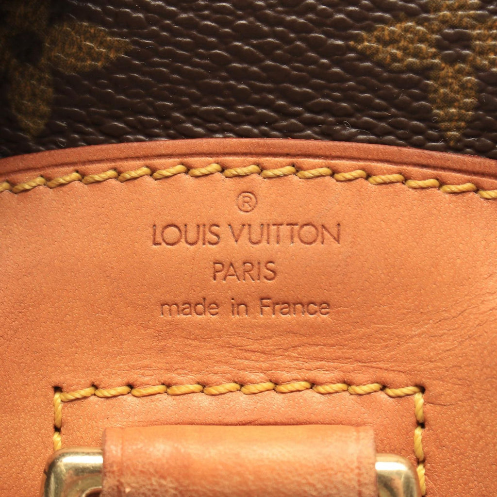 Louis Vuitton Backpack Mini Montsouris Monogram Leather — view 4