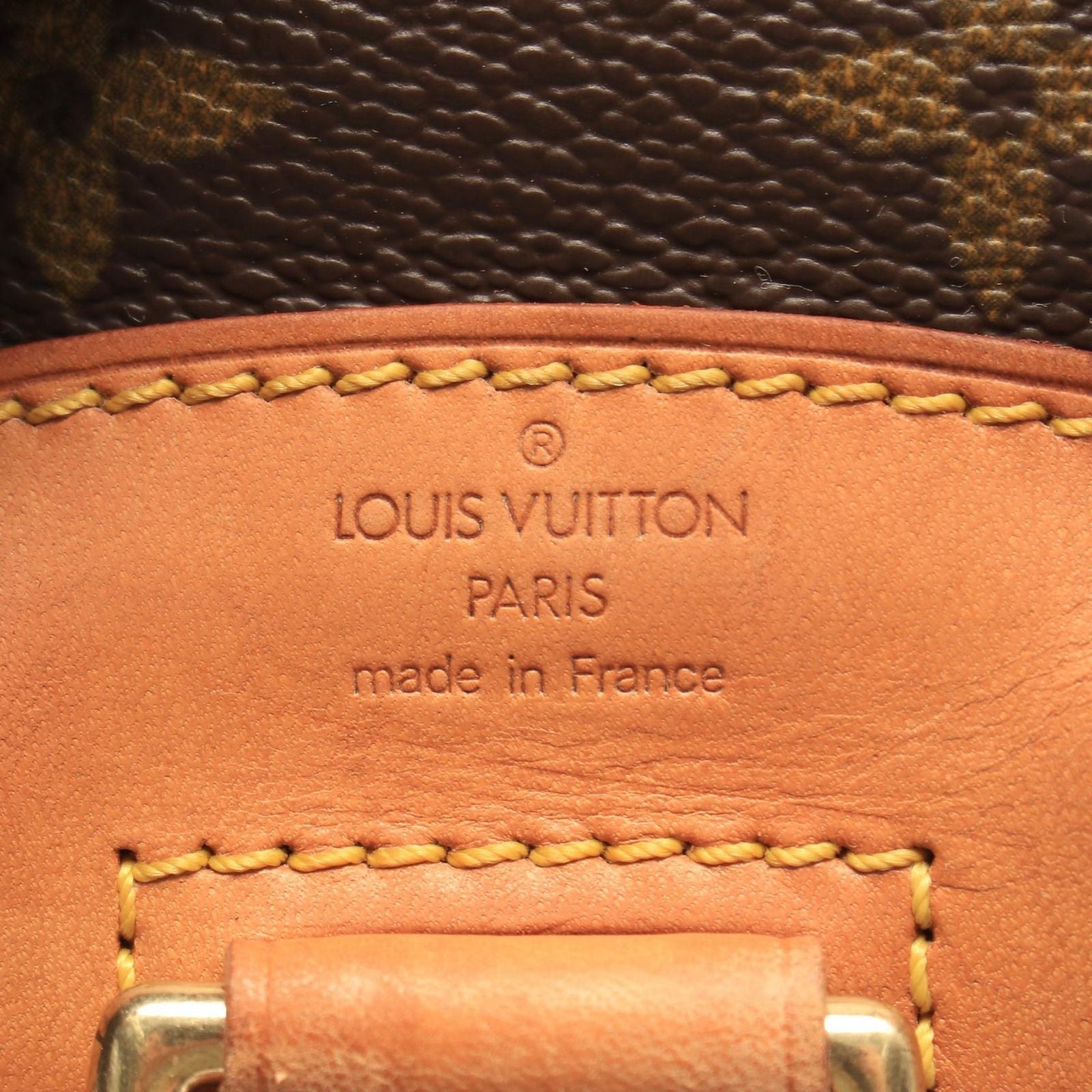 Louis Vuitton Backpack Mini Montsouris Monogram Leather — view 4