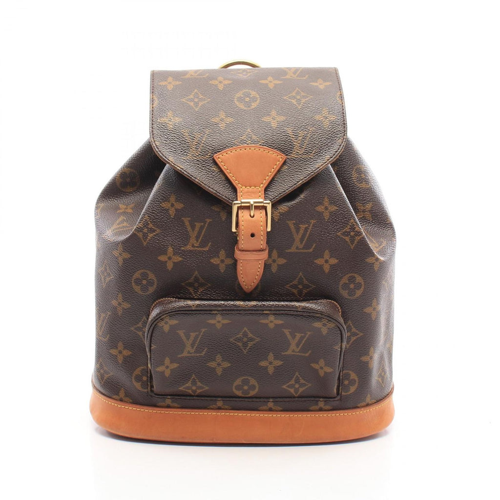 Louis Vuitton Backpack Montsouris MM Monogram Leather