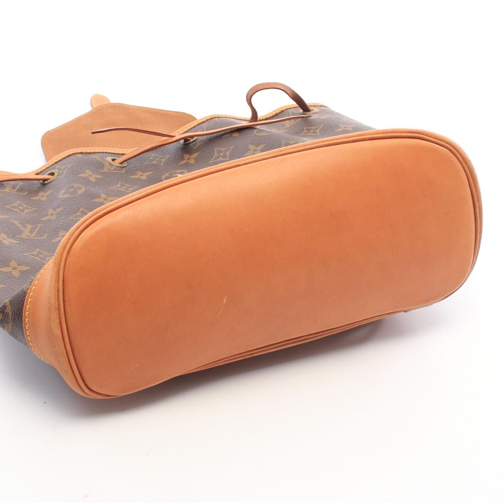 Louis Vuitton Backpack Montsouris MM Monogram Leather — view 8
