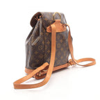 Louis Vuitton Backpack Montsouris MM Monogram Leather — view 2
