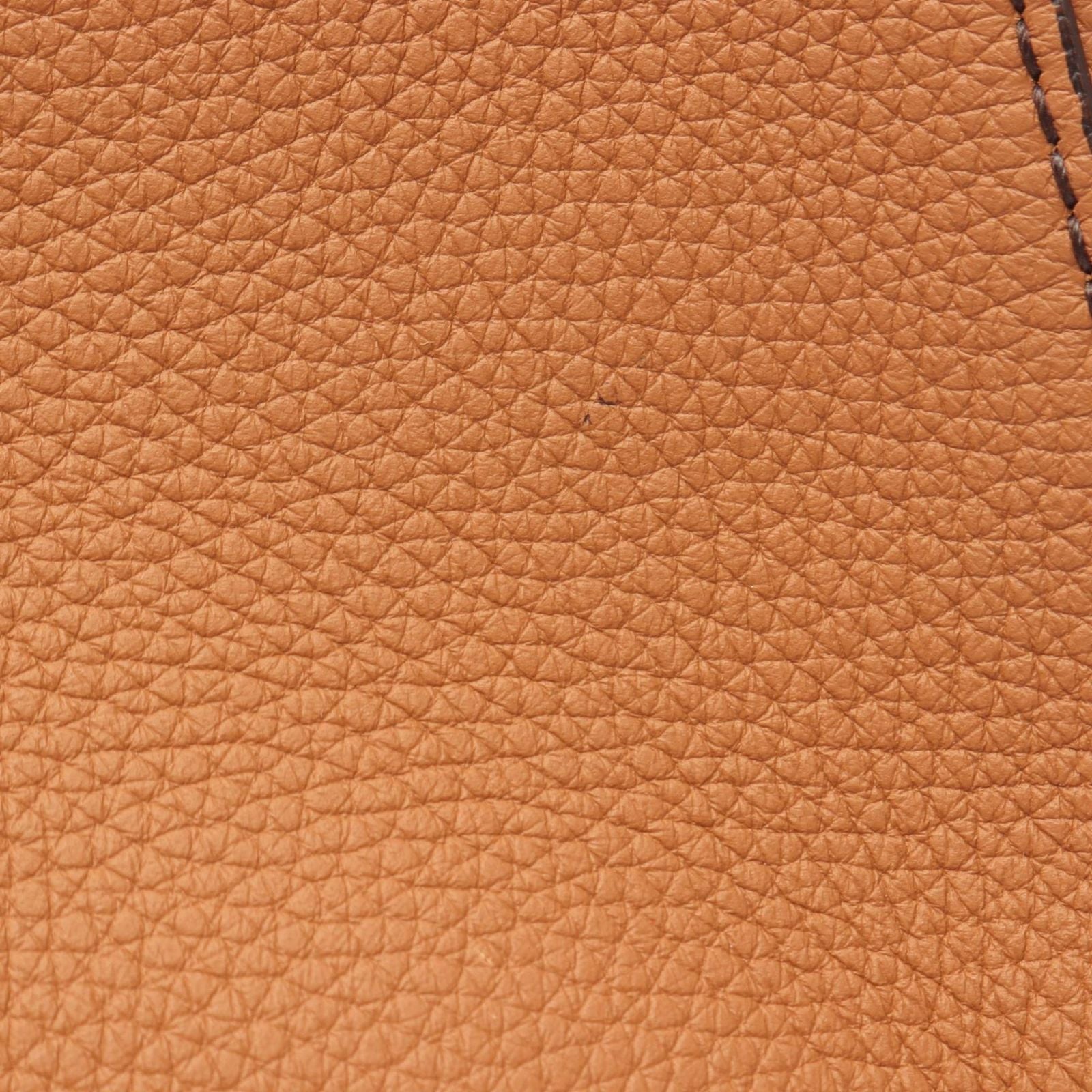 Dior Handbag Lady D-sire Large 2-Way Brown Leather — view 7